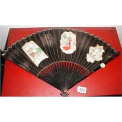 A hand painted Chinese fan