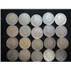Image 1 : 20 ASSORTED INDIAN HEAD CENTS