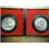 Image 1 : 2 US MINT AMERICAS 1ST MEDALS IN PEWTER