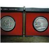 Image 2 : 2 US MINT AMERICAS 1ST MEDALS IN PEWTER