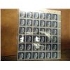 Image 1 : SHEET OF 36 OLD GERMAN 25 DEUTSCHESREICH STAMPS