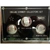 Image 1 : SILVER DALLAS COWBOY COLLECTORS SET SEE DESCR.
