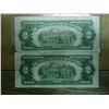 Image 2 : 1928-D & 28-E TWO DOLLAR US NOTES RED SEALS