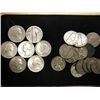 Image 1 : SILVER LOT 7 ASSORTED QUARTERS & 14-35% WAR NICKS