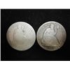 Image 1 : 1858-O & 75-S SEATED LIBERTY HALF DOLLARS