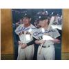 Image 1 : TED WILLIAMS & MICKEY MANTLE AUTOGRAPHED 8X10