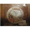 Image 1 : 1/2 OUNCE .999 FINE SILVER INDIAN ROUND