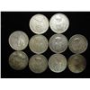 Image 2 : 10 ASSORTED CANADA SILVER 25 CENTS
