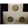 Image 2 : 1910,12-D & 13 BARBER DIMES ALL (VERY GOODS)