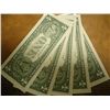 Image 2 : 5-2003-A $1 FRN'S LOW CONSECUTIVE SERIAL NUMBERS