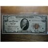 Image 1 : 1929 $10 NATIONAL CURRENCY NEW YORK