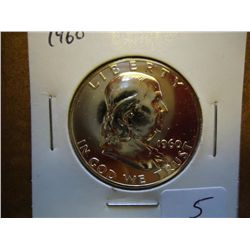 1960 FRANKLIN HALF DOLLAR GEM PROOF
