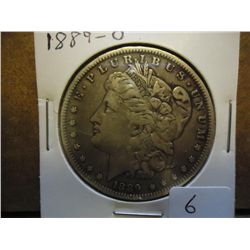 1889-O MORGAN SILVER DOLLAR