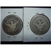 Image 2 : 1906 & 06-D BARBER HALF DOLLARS