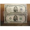 Image 1 : $5 1950-D SILVER CERTIFICATE & 53-A GREEN SEAL