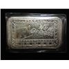 Image 1 : 1 TROY OZ .999 FINE SILVER INGOT NEW ORLEANS