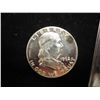 Image 1 : 1962 FRANKLIN HALF DOLLAR PROOF TONING SPOT
