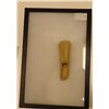 Image 1 : Mandan serrated hide scraper, buffalo bone