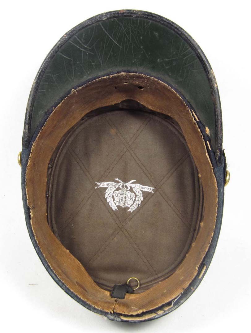 C. 1800'S SPANISH AMERICAN WAR ERA I.S.C. US MILITARY VISOR HAT / CAP