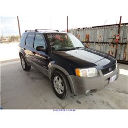 2002 - FORD ESCAPE