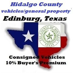 Hidalgo County general property & vehicles listed below