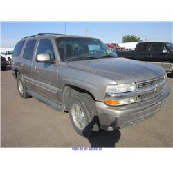 2001 - CHEVROLET TAHOE