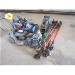 SPRAYER /GAS CAN /PHONE/WATERPUMP/PRUNER/WEED EATER/LAWNMOWER /GAS PUMP