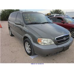 2004 - KIA SEDONA