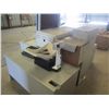 Image 4 : TYPEWRITER / TV CART / DOUBLE PEDETAL DESK / WORK TABLE /CABINETS /SCALE