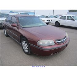 2001 - CHEVROLET IMPALA
