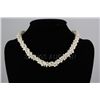 Image 1 : 320.4CTW 16" WHITE RICE PEARL NECKLACE METAL LOCK PHILI