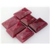 Image 2 : Ruby 136.46 ctw Loose Gemstone Mix Sizes Emerald Cut