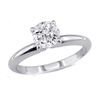 Image 1 : 1.25 ct Round cut Diamond Solitaire Ring, I-J, SI2