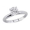 Image 1 : 2.33 ct Round cut Diamond Solitaire Ring, G-H, SI2