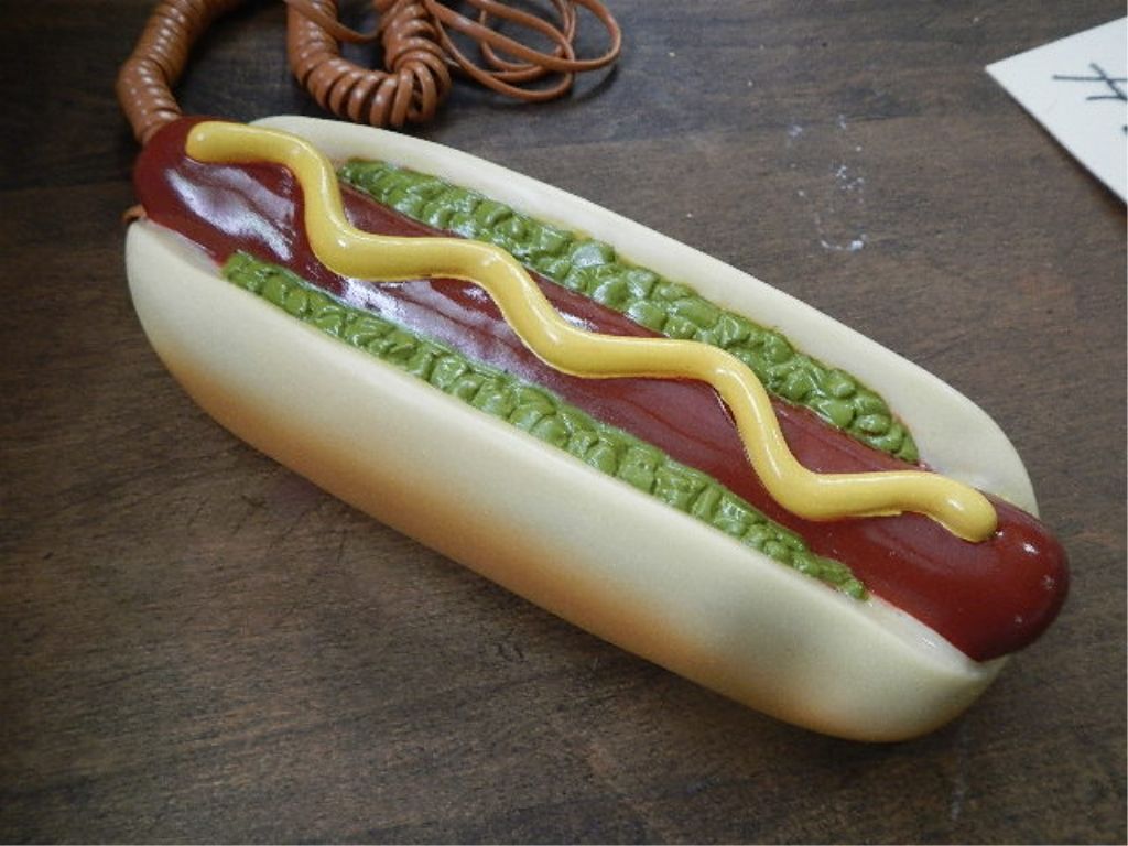Hot Dog Phone with box Oscar Mayer