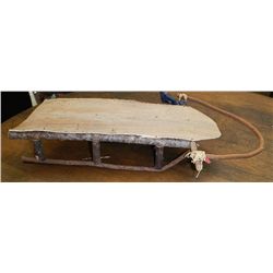 Decor  small snow sled