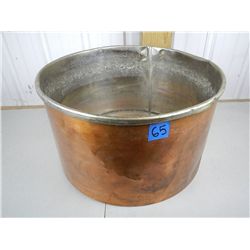 Large Copper Tub