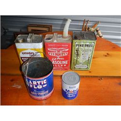 Gas and Oil Cans