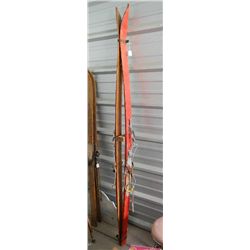 Antique Red Skis (large)