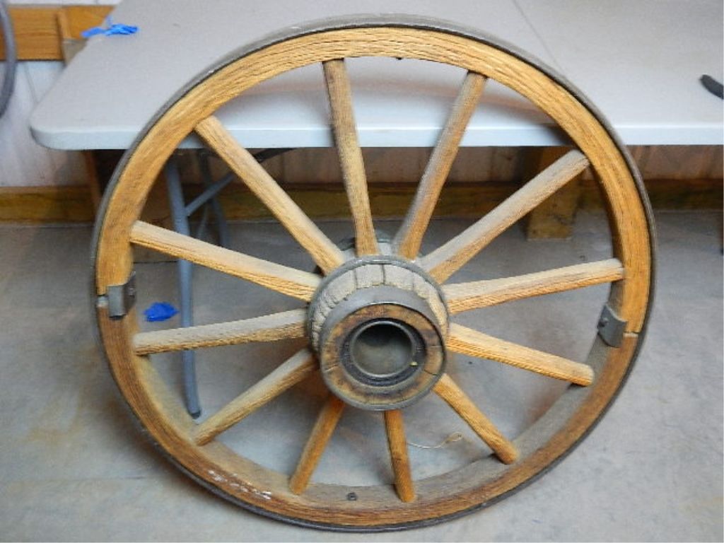 Antique Wagon Wheel in Mint Condition