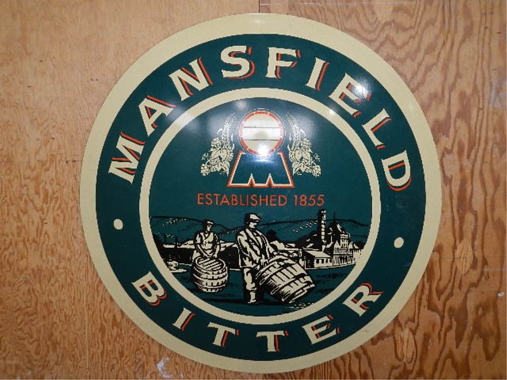 Mansfield Bitter Sign