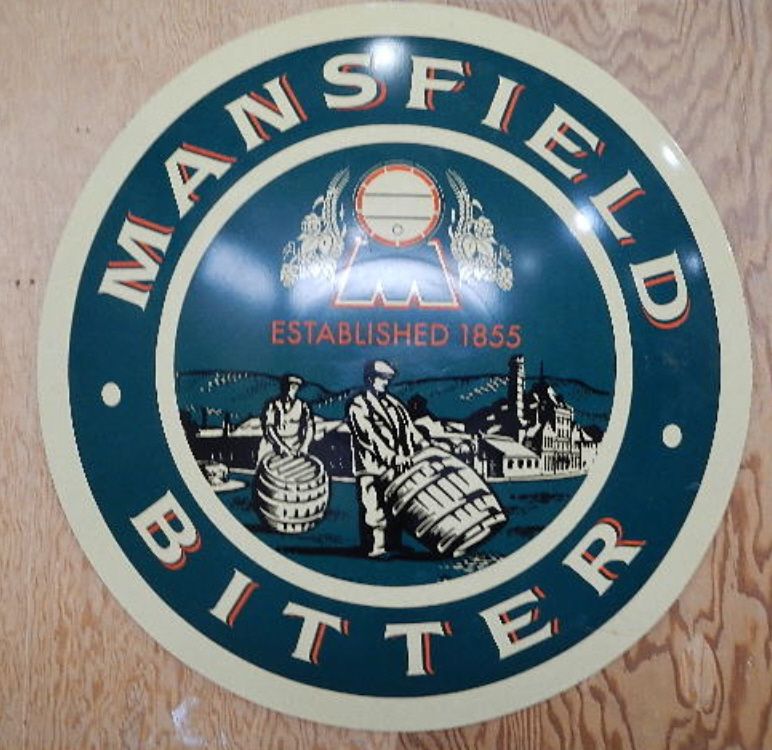 Mansfield Bitter Sign