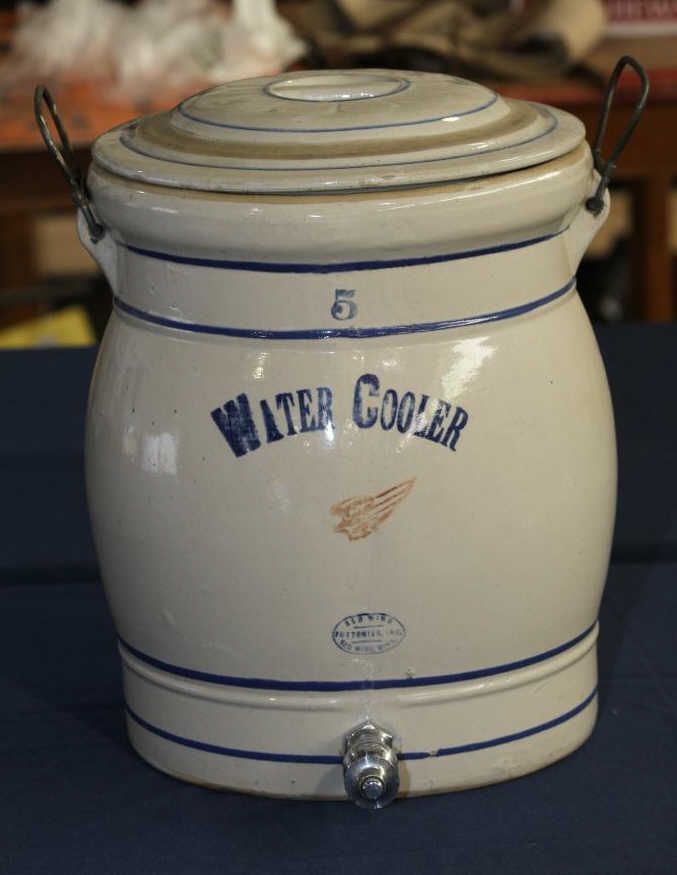 5 Red Wing Stoneware Water Cooler