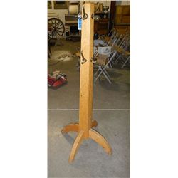 Oak Coat Rack