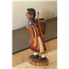 Image 4 : Native American Carving with Craddle Bag