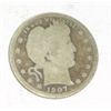 Image 1 : 1907-D SILVER LIBERTY QUARTER *PLEASE LOOK AT PICTURE TO DETERMINE GRADE*!!