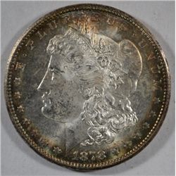 1878S  Morgan $  MS62 nice toning