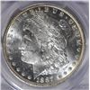 Image 2 : 1887O  Morgan $  PCGS62