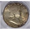 Image 2 : 1951  Franklin half $  PCGS64