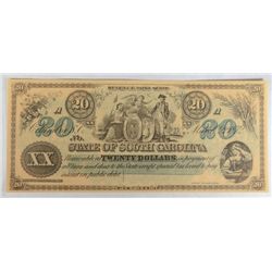 State of South Carolina $20 revenue bond scrip  CU63 at least  est  $100-$150